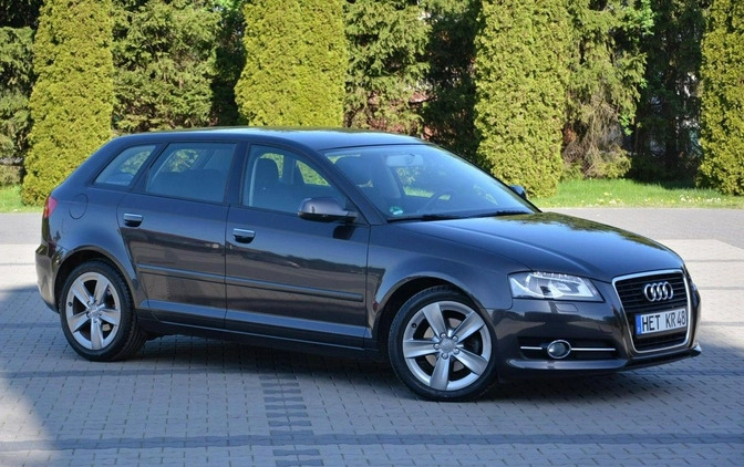 Audi A3 cena 36900 przebieg: 207581, rok produkcji 2011 z Dębno małe 436
